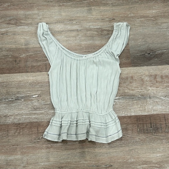 Talula Off-the-Shoulder Peasant Blouse - Picture 2 of 5